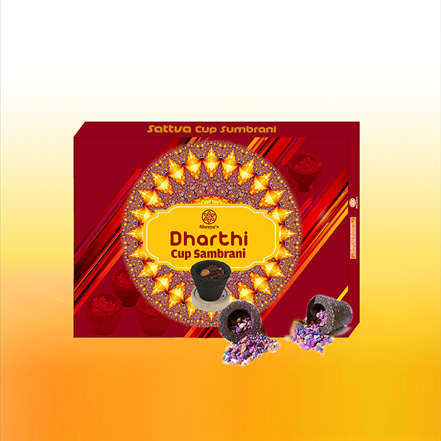 Dharthi cup sambrani shreyas exports