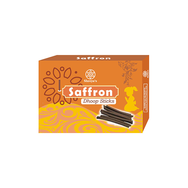 saffron dhoop incense sticks shreyas exports